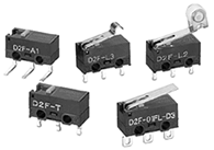 D2F-01 極超小型 微動開關